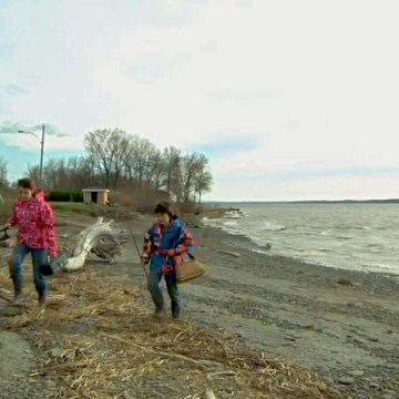 Grondines sur le fleuve